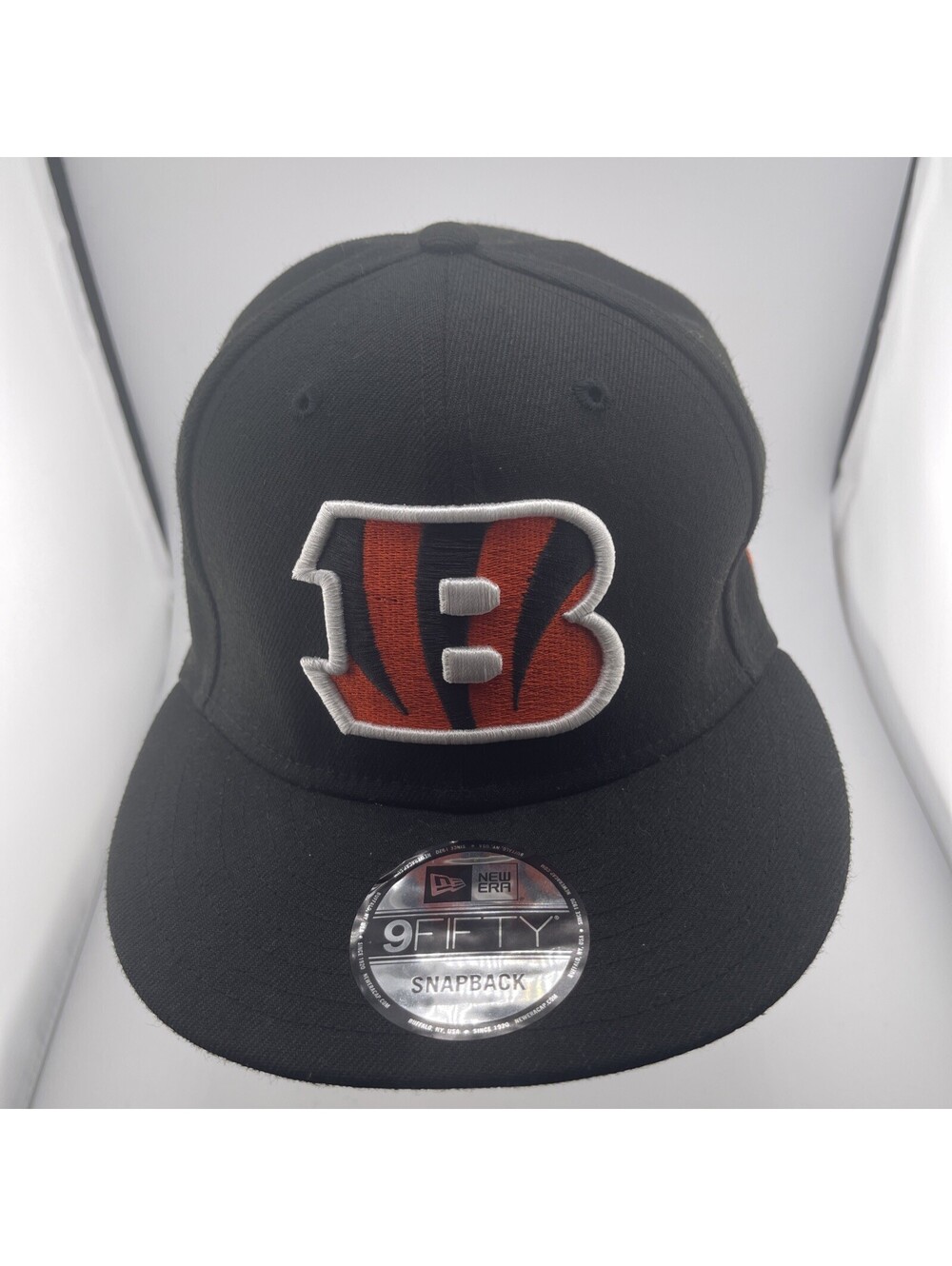 Cincinnati Bengals Hat Cap Snap Back Mens Black NFL Football New Era 9FIFTY